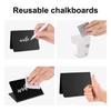 12/15/20/25Pcs with 2pcs White Pen Small Food Labels Mini Chalkboard Tags  Bakery Cake Dessert