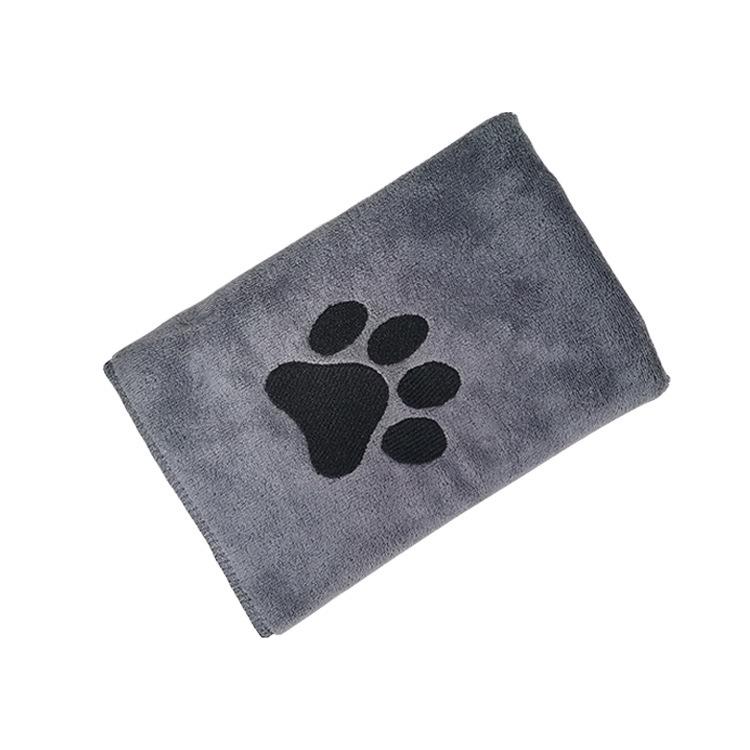 Custom Luxury Premium Dog & Cat Bath Towel Soft Absorbent Cotton Print for Summer and Winter Use