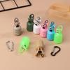 6Pcs New Squid Jig Bait Protector Kit Webfoot Octopus Egi Hook Cover Cuttlefish Umbrella Lure Cap With Carabiner Sea Accessories