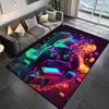 3D Print Gamer Controller Pattern Large Area Rug Carpet for Home for Living Room Bedroom Sofa Decor Floor Non-slip Kids Mat Gift