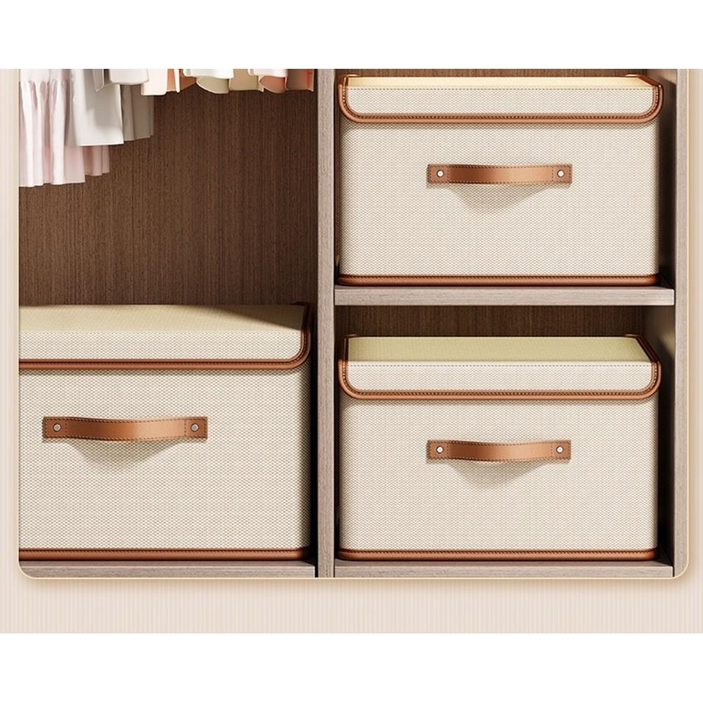 Oxford Fabric Oxford Storage Box Clothes Organizer Box PP Board Reinforced