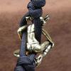 Schönes Mädchen Messing Messer Perlen DIY Paracord Handgemacht Gewebte Lanyard Anhänger Schirmseil Armband Charms DIY Zubehör