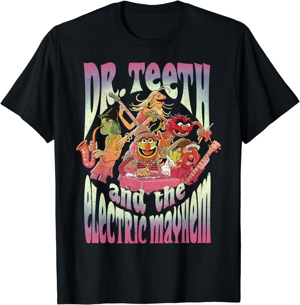 The Muppets Dr Teeth And The Electric Mayhem T-Shirt S-5XL Made In USA