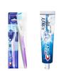 Crest Triple Care Toothbrush & 3D White Whitening Toothpaste Combo Set
