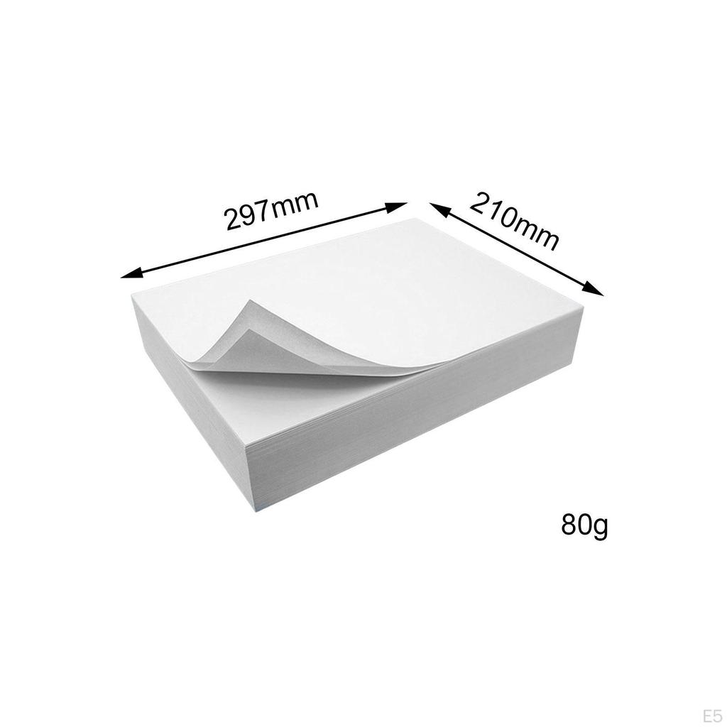 A4 Printing Paper, 500 Sheets, Bright White for Home and Office Use