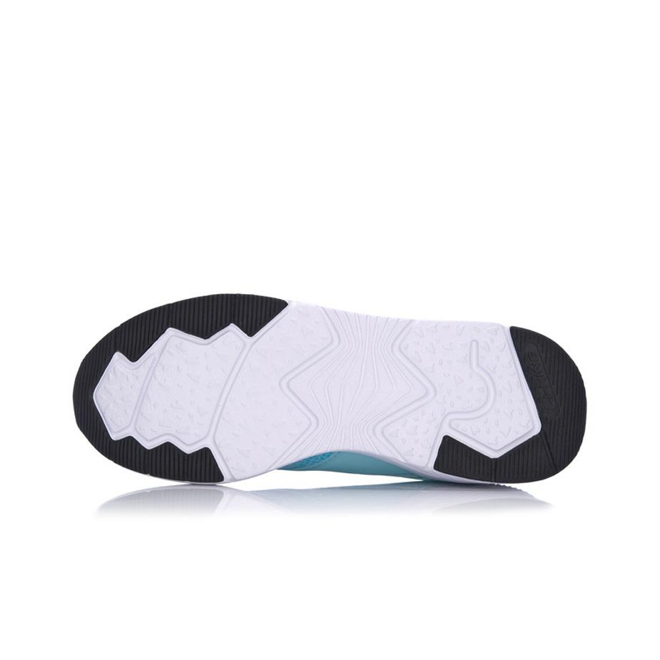 Li-Ning Fabric One-Piece Weaving Shock Absorption Non-Slip Wear-Resistant Breathable Lightweight Low-Top Running Shoes Women sneaker AGCM052-4
