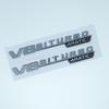 3D ABS Glänzend Schwarz GLE63S Plakette Emblem Auto Kotflügel Aufkleber V8 BITURBO 4MATIC Logo Silber Für Mercedes AMG GLE W167 Zubehör