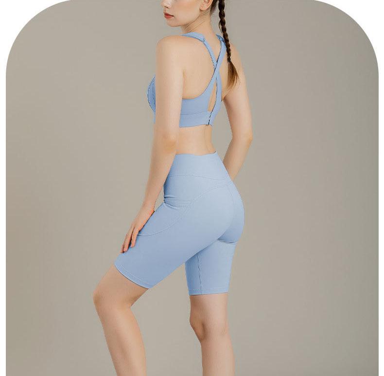 Large Size Women Adjustable Wide Strap Bra Wireless Brassiere Gathered Push Up Underwear Shockproof Sport Yoga Vest Cross Back Bra