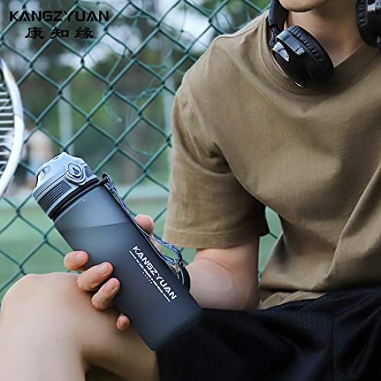 Large Capacity Water Bottle, Portable Sports Water Bottle, 350, 500, 650, 700, 1000, 1500, 2200ml, BPA-Free, for Adults and Children, Outdoor Sports,