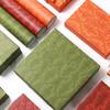 10Pcs/Pack Colorful Bouquet Wrapping Bright Color Paper Recyclable Decorative Vintage Printing DIY Gift Box Packaging
