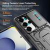 Kickstand Holder Fashion Strong Cover Case for Samsung Galaxy S25 Ultra S26 S24 A17 5G A26 A36 A56 A16 Dual Layer Phone Bag