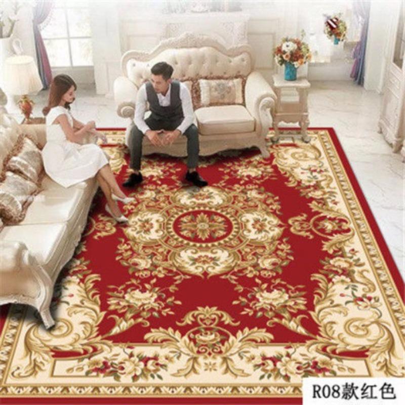 European Style Living Room Carpet, Sofa, Coffee Table Carpet, Large Area Bedroom Bedside Carpet