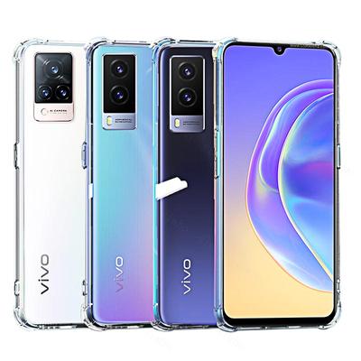 For VIVO V21 V21E 5G Antiskid Silicon Soft Back Cover Case Y72 Y52 5G Y51 Y31 Y70 Y30 Y50 V21 PRO SE Shockproof Protection Cases