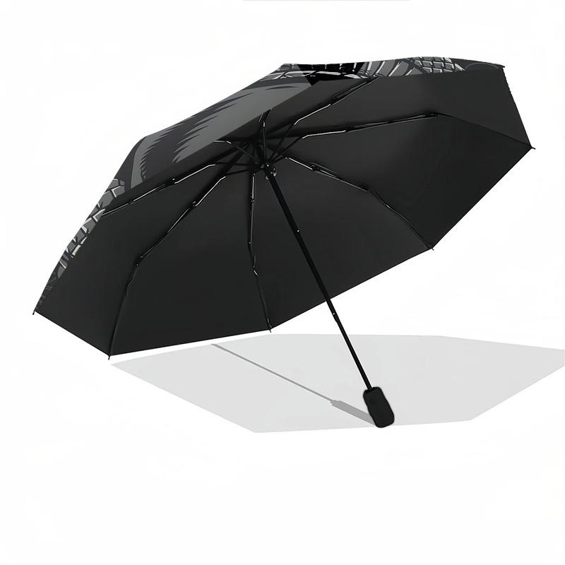 Skull Snake- Automatic Umbrella, Four Seasons Portable Folding Umbrella, Suitable for Men and Women, Travel, Daily Compact Umbrella, Outdoor
