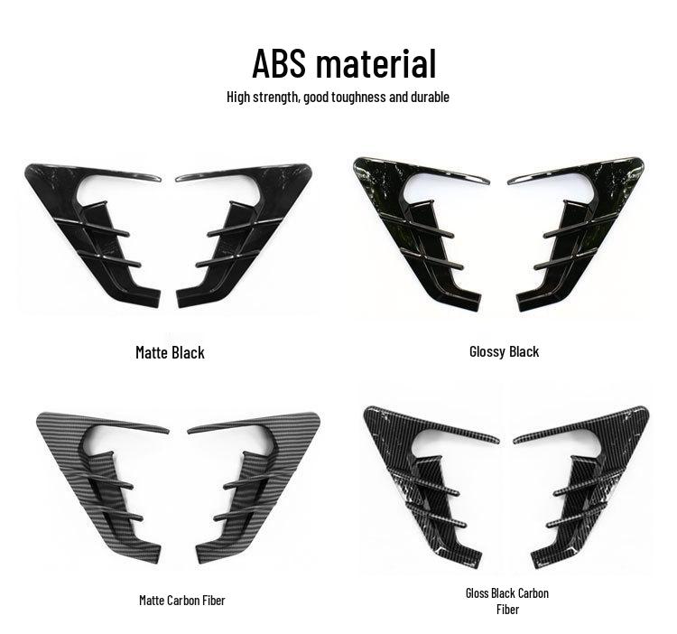 Camera Fender Side Emblem for Tesla Model Y/3 - Exterior Modification Accessory