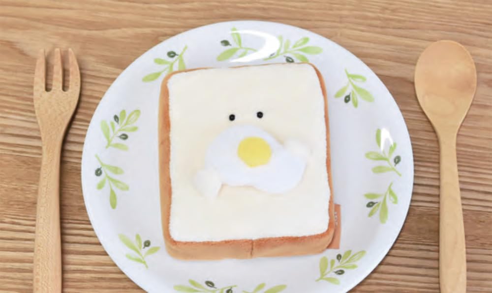 Ippinsha Mochitto Shokupan Mascot Fried Egg 48503