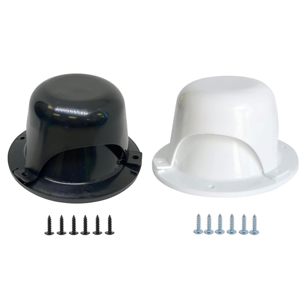 Roof Vent Caps Set Roof Vent Covers Reliable Hardware Long Lasting Ventilation & Odor Prevention for Trailer Campers