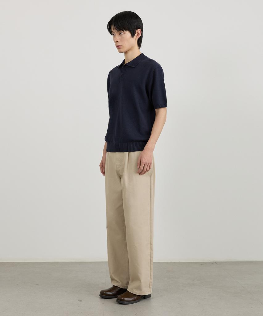 T Maker Polished Semi-Wide One-Pleat Pants Be