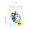 6 Sheet Water Resistant Decorative Transfers Nature Scene Sketches Crafting Journal Materials