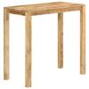 VidaXL Table de bar 112x55x108 cm Bois de manguier massif 350317