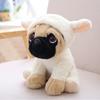 New 20CM Stuffed Simulation Dogs Plush Sharpei Pug Lovely Puppy Pet Toy Plush Animal Toy Children Kids Birthday Christmas Gifts