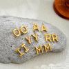Charm Letter Gold Color Stainless Steel Stud Earrings Trendy Delicate Mini A-z Alphabet Initial Earring for Women Party Jewelry