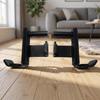 Rack de musculation Haches J Noir Mat Renforcé pour Haltérophiles, Athlètes
