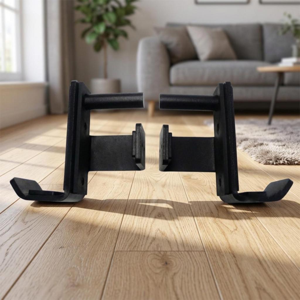 Rack de musculation Haches J Noir Mat Renforcé pour Haltérophiles, Athlètes