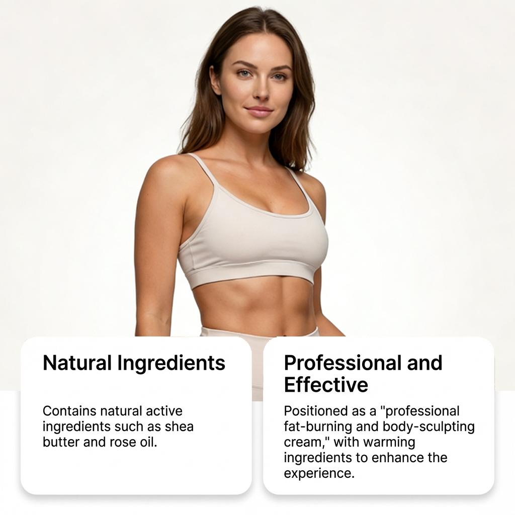 Sculpting Shaping Body Moisturizer Smooth Body Massage Cream Tighten Skin Lifting Anti Cellulite Fat Burning Slimming Cream 120g