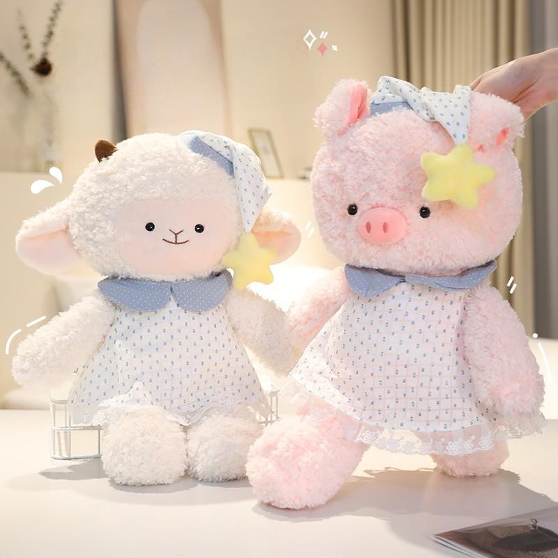 Night Night Plush Toy Series Sleepwear Animal Doll For Kids Birthday Gift