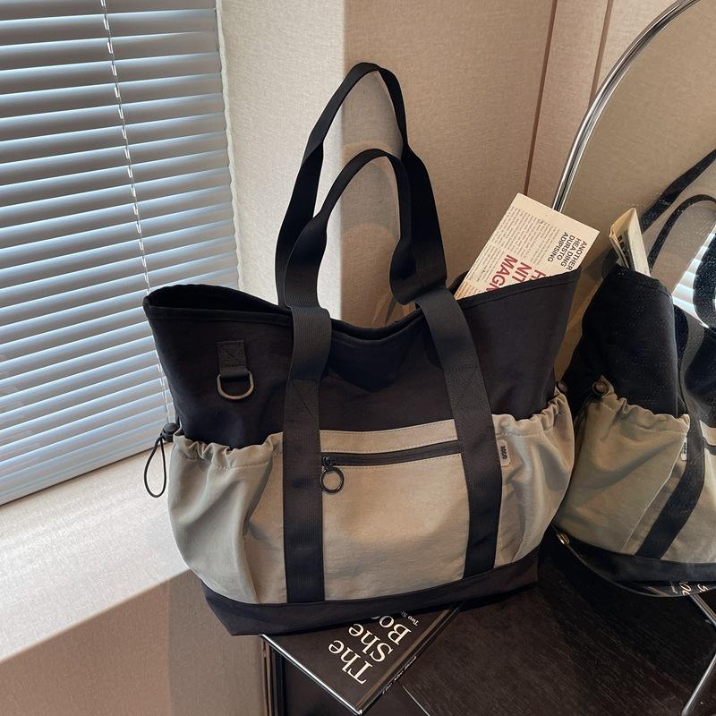 Large-capacity bag women's new fashionable versatile shoulder bag commuter tote bag casual handbag