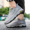 Stora herrskor casual trendiga skor herr utrikeshandel herr bekväma och andningsbara löparskor rund tå sportskor