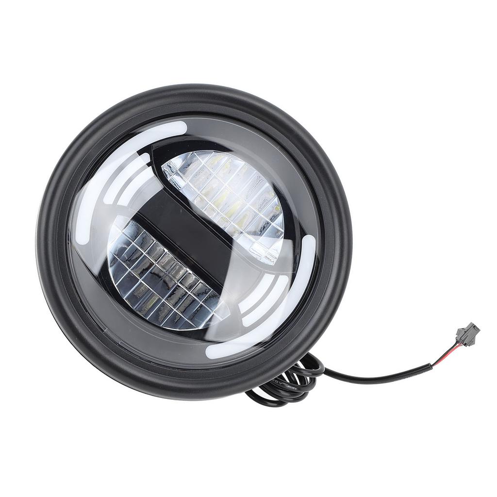 Reflektor do roweru elektrycznego ze złączem SM DH009 12V-48V Wodoodporny IPX6 Przedni reflektor do roweru elektrycznego na śnieg