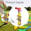 12 Pieces Kids Golf Game Play Set and Numbered Flag Practice Holes Active Exercise with Balls