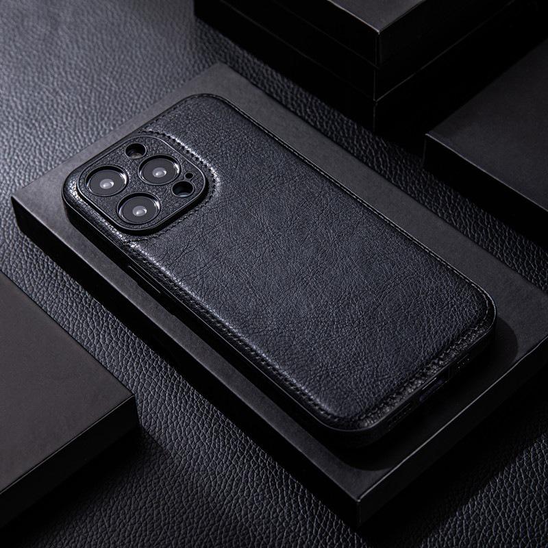 Premium Leather iPhone 17 Pro Max Drop-Proof Case