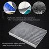 Car Pollen Cabin A/C Air Filter For VW Bora A4 1J Jetta 1999 - 2005 1.9 SDI TDI 1.4/1.6/1.8/2.0/2.3/2.8L AQM ALH ARL ASZ ATD AJM