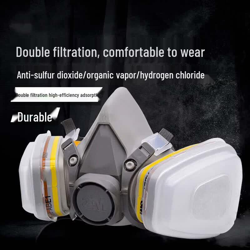 Longxi 7-Piece Full Face Respirator Mask Set
