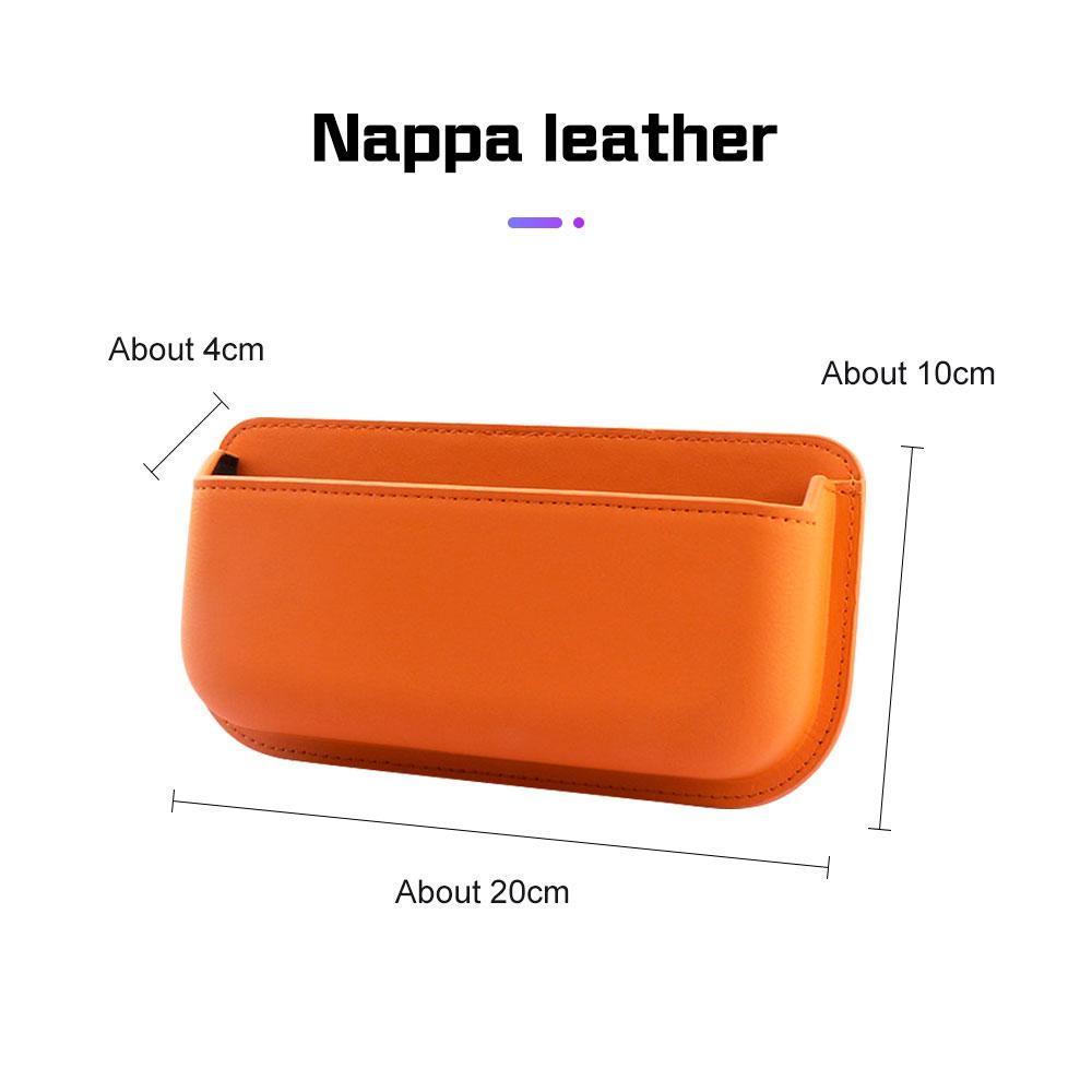Car Door Storage Box Cards Phone Key Collecting Case For BMW E38 E46 F15 E90 E92 E87 G20 G30 X1 X3 Sticky Pouch Auto Accessories