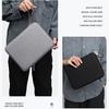 10.9/12.9-Inch Tablet Sleeve Bag for iPad Portable Splash-proof Tablet Slim Case with Pen Holder Solid Color Tablet Protective Bag Carrying Briefcase
