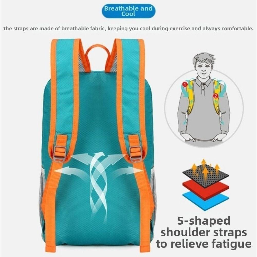 20L Unisex Backpack Foldable Fitness Travel Mountaineering Bag Suitable for Both Men