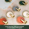 Light Luxury Hook, Viscose, Strong Load-bearing, No Punching, Adhesive Hook, Bathroom Wall Towel, Clothes Wall, No Trace Paste