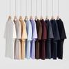 230G Cotton Heavy Short-Sleeved Men's T-shirt Casual Loose-Fitting T-shirt Wholesale Solid Color Spring and Summer Men's Clothes
