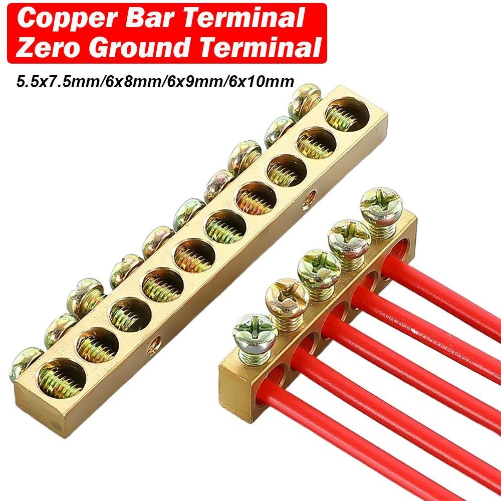 Multi-specification Wire Connector With Hole Screw Terminal Block  Electrical