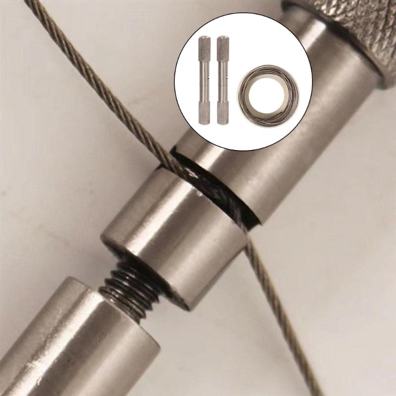 Steel Wire Rope with Dehorning Handles Portable Wire Rope Dehorn Tool Simple Operate for Efficient Animal Horn Removal