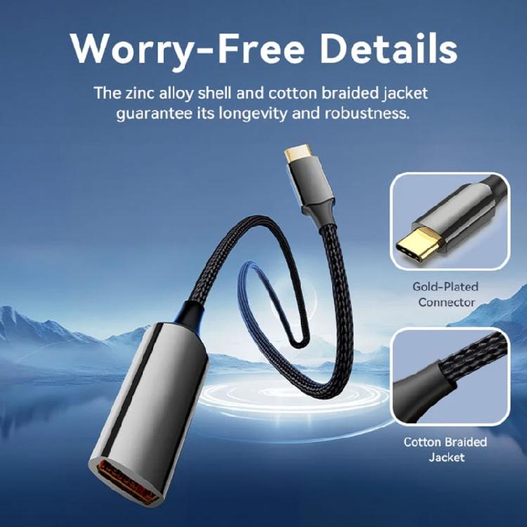 USB C to  Adapter Type c Connection 8K60Hz 4K240Hz High Refreshing Rate for Thunderbolt4/3 Usb 4 Supported