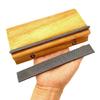 Fret Crown File 3/23/35 Degrees Precisions Guitar Repair Tool Wood Texture for Removing Burrs and Smoothing Fretboard