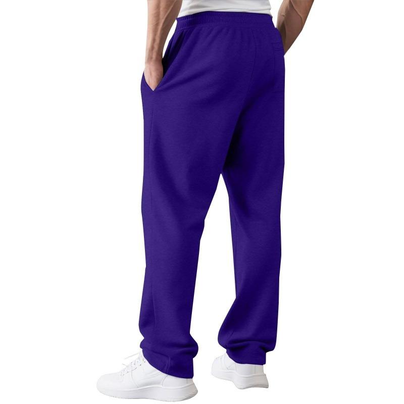 Mens Fashion Comfortable Straight Sweatpants Sports Pants Outfit Hombre Elegante Casual
