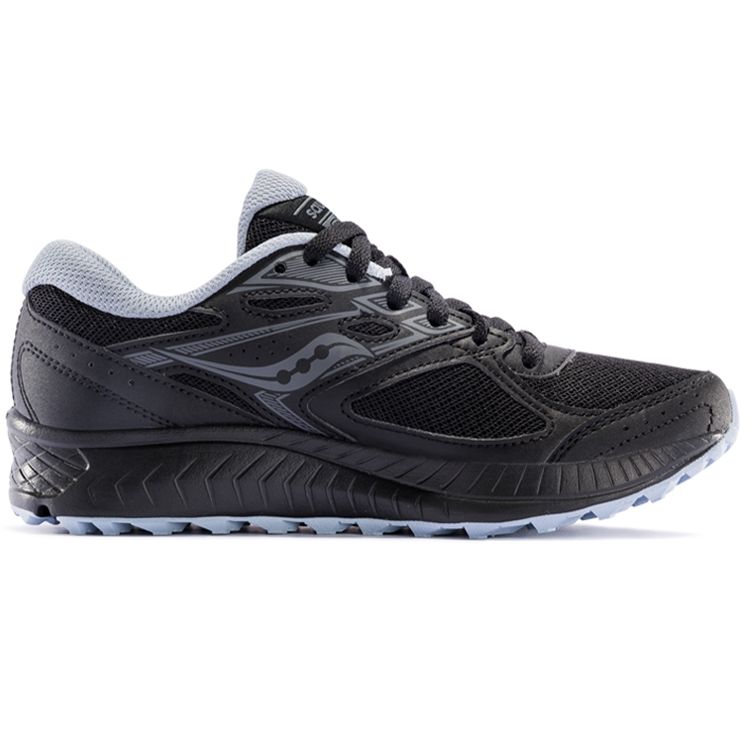 SAUCONY Women's Cohesion TR13 Black Grey Blue Running Shoes S10563-1