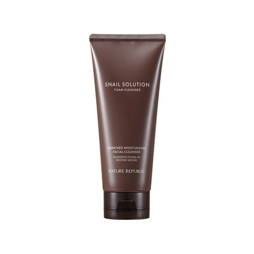 

Nature Republic Очищающая пенка для улиток Snail Solution 150 мл * 1 шт./2 шт.