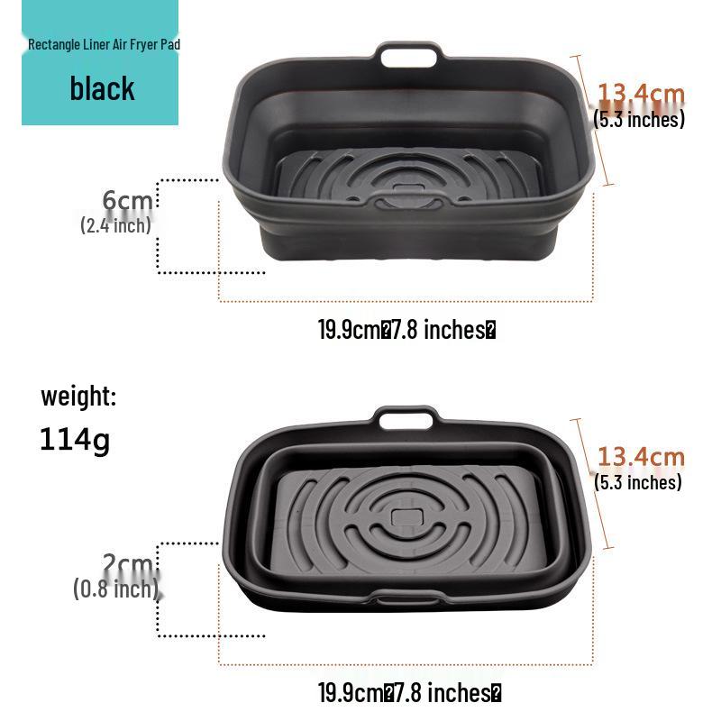 Silikonowa Forma do Pieczenia i Mata do Frytkownicy Powietrznej - Silikon Spożywczy